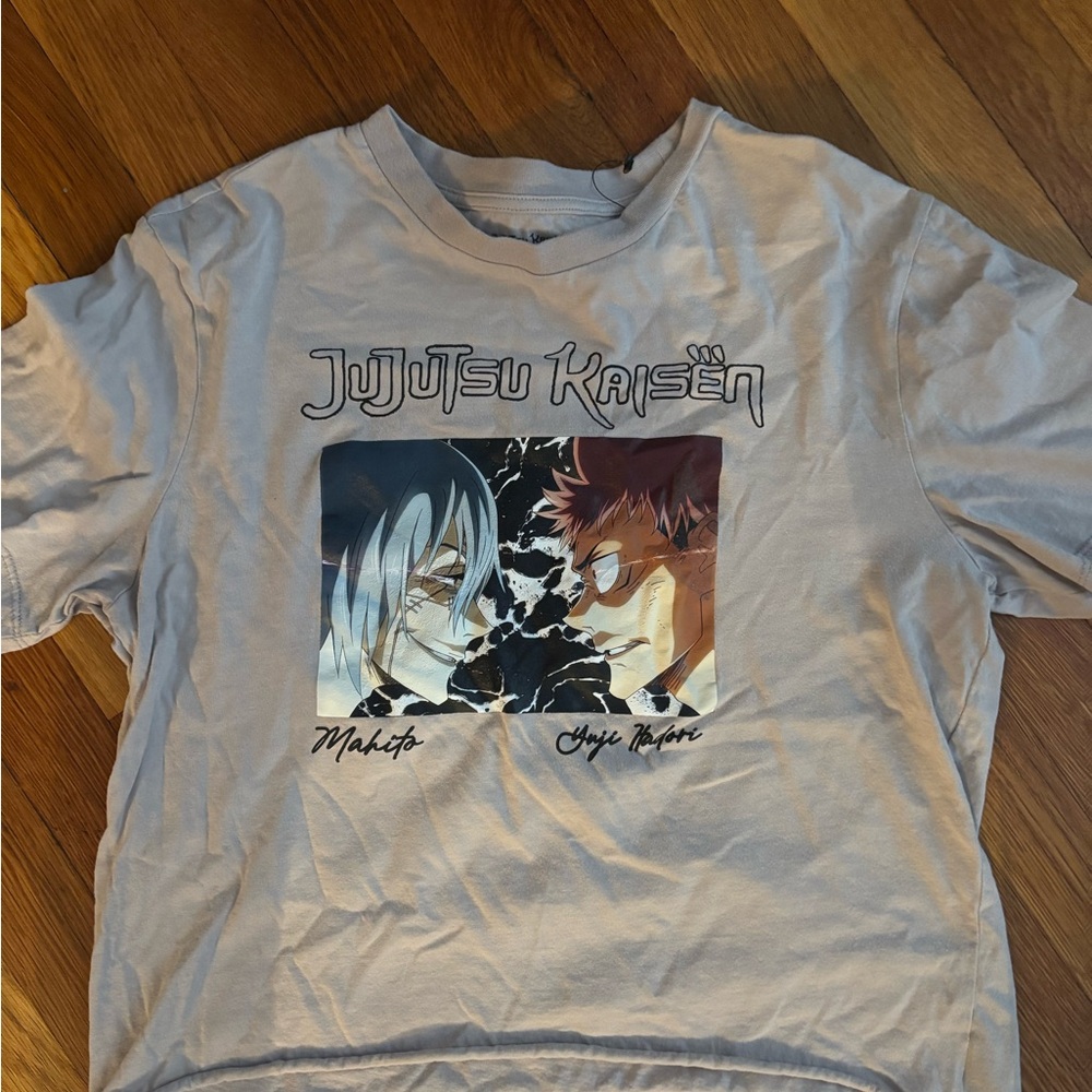 Jujutsu Kaisen Kids Graphic T-Shirt - Gray